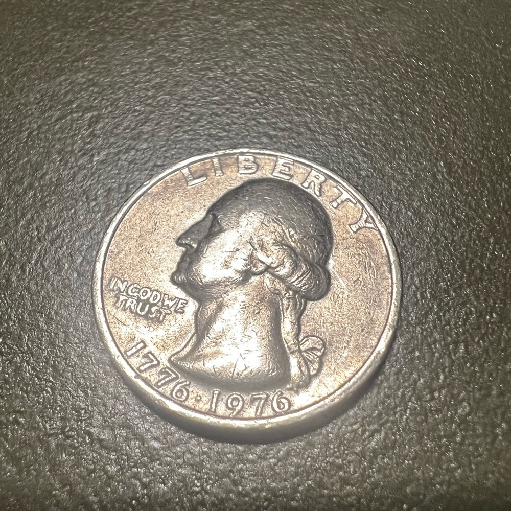 Rare Jem of silver historic value. 1776-1976 no mint mark quarter